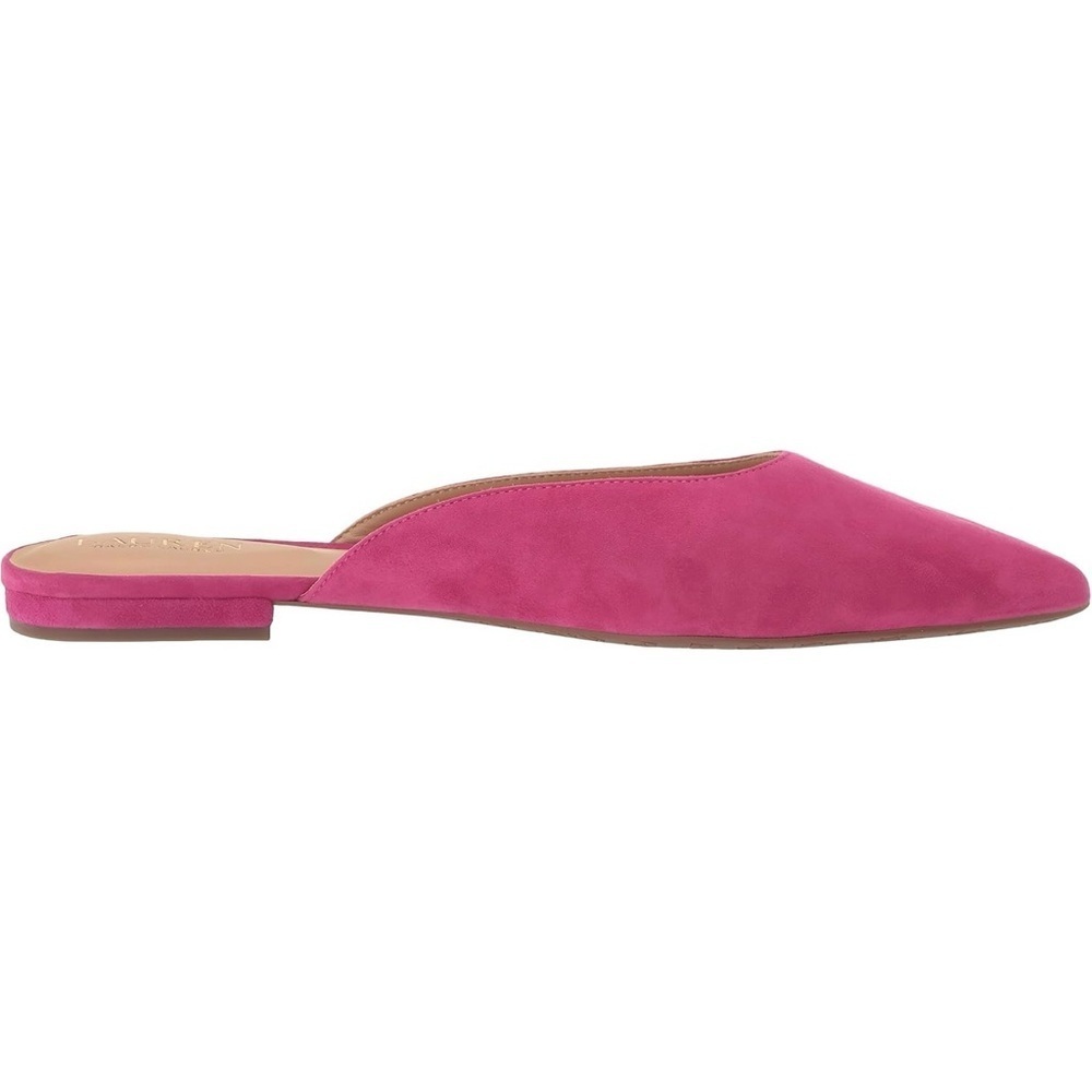 NWOT Ralph Lauren Women's Londyn Pink Suede‎ Mule Ballet - Picture 7 of 8